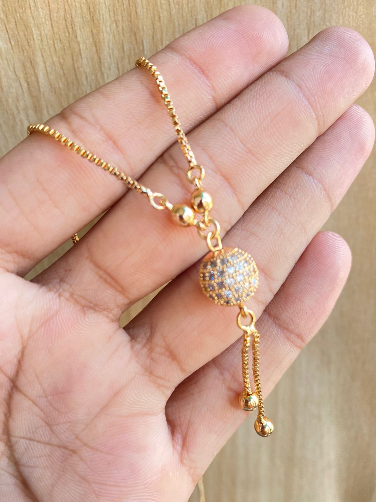 DiamondSphere Elegance Necklace