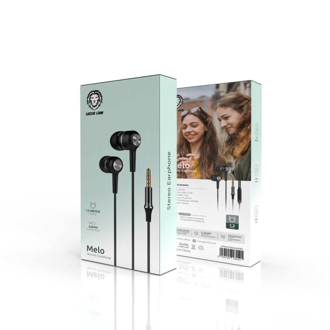 Green Lion Melo Stereo Earphone