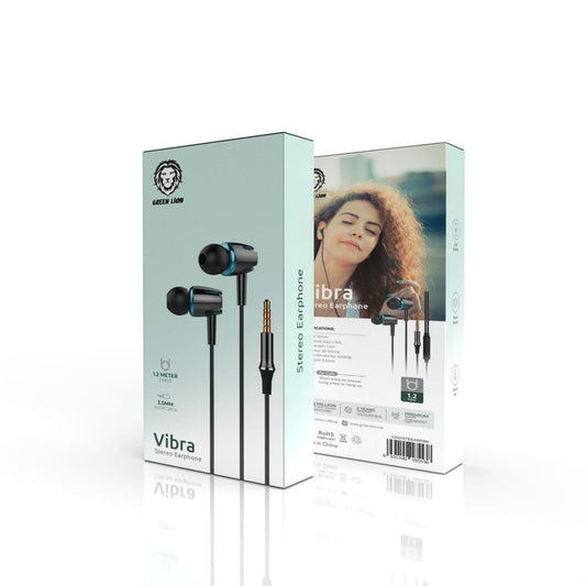 Green Lion Vibra Stereo Earphone