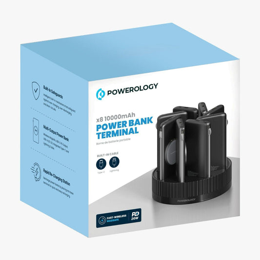 Powerlogy 8 10000mAh Power bank Terminal - Ez Quick Buy